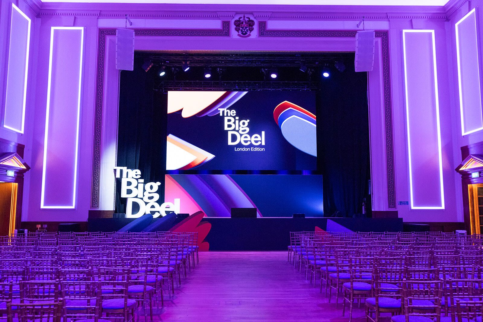 The Big Deel London main stage in full flow in front of a packed audience